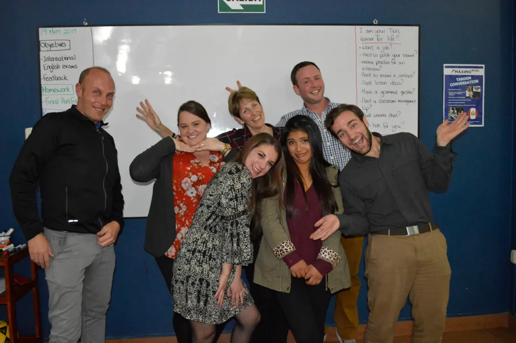 School of TEFL class in Cusco, Peru