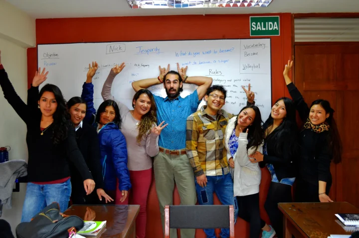 School of TEFL class in Cusco, Peru