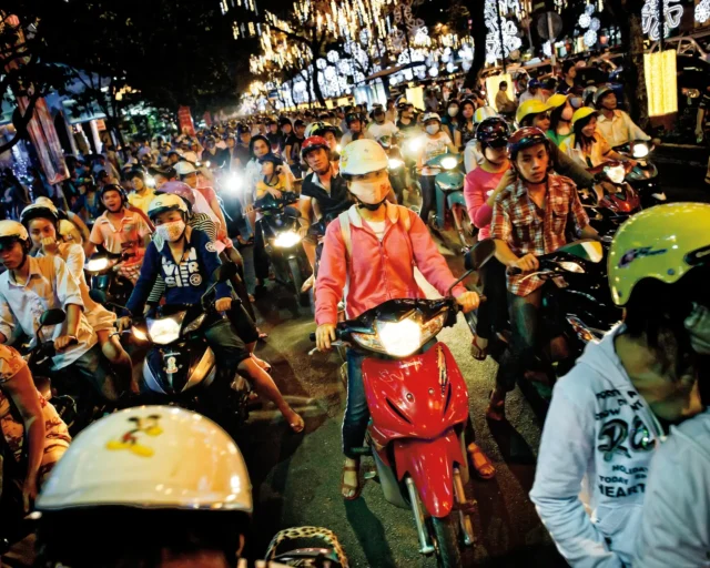 Ho Chi Minh City motorbikes