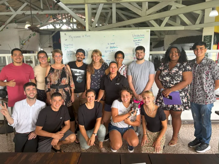 TEFL trainees at School of TEFL, Costa Rica