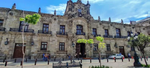 Palacio de Gobierno del Estado de Jalisco in Guadalajara, Mexico
