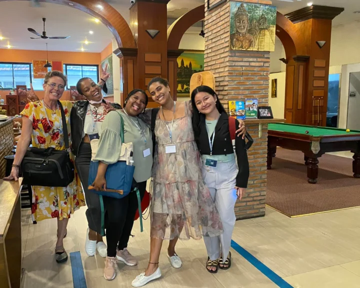 Trainees in the School of TEFL Phnom Penh accommodation