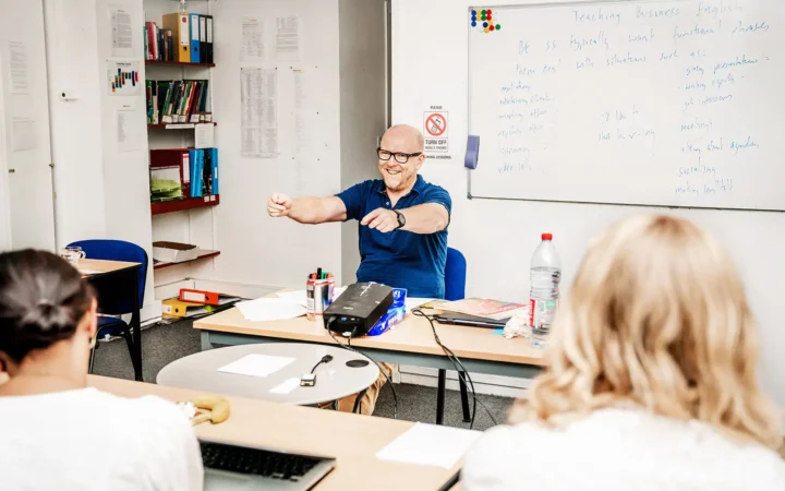 School of TEFL course in action, Toulouse